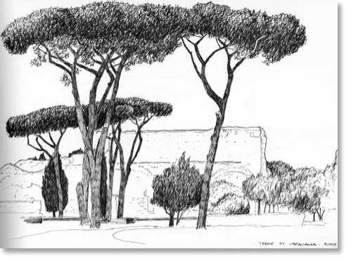 Terme di Caracalla, Rome
20 x 14 cm