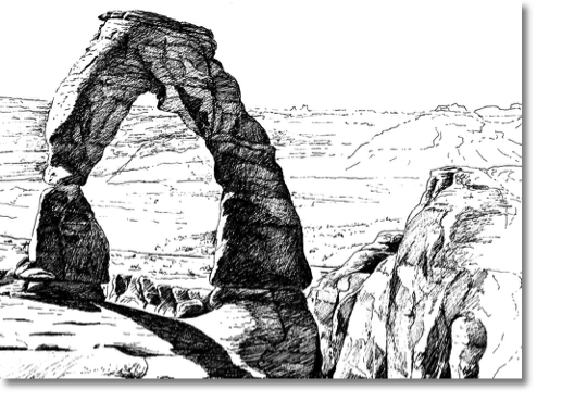 Delicate Arch
34 x 24 cm