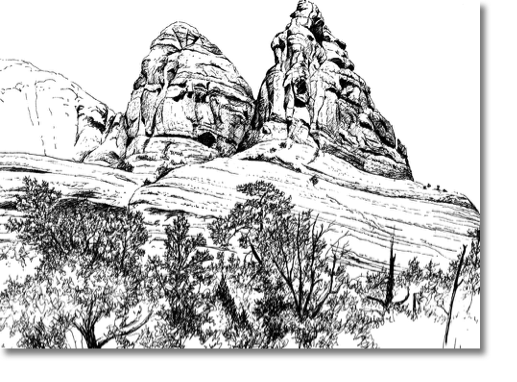 Red Rocks
34 x 24 cm