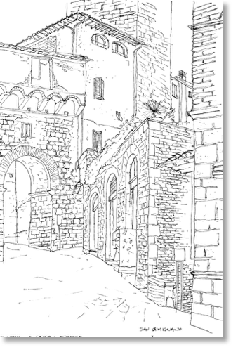 San Gimigniano
14 x 20 cm