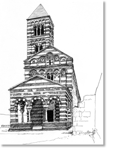 Santissima Trinita, Sardinia
20 x 28 cm