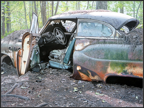 Buick (2020)
61 x 45 cm
oil on linen