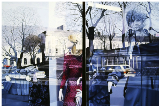 Buxton Window (1987)
oil on canvas 
(Sold)